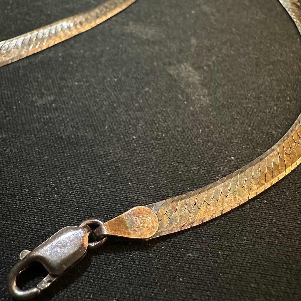 Vintage Italian Silver Necklace